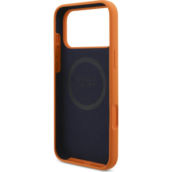 Oracle-Red-Bull-Racing-Silicone-Blue-Ring-MagSafe-kryt-iPhone-17-Pro-Max-oranzovy