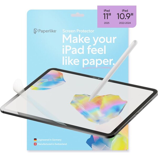 Paperlike-Screen-Protector-3-folie-na-psani-a-kresleni-iPad-11-2025-iPad-10-9-2022-2024-2-ks