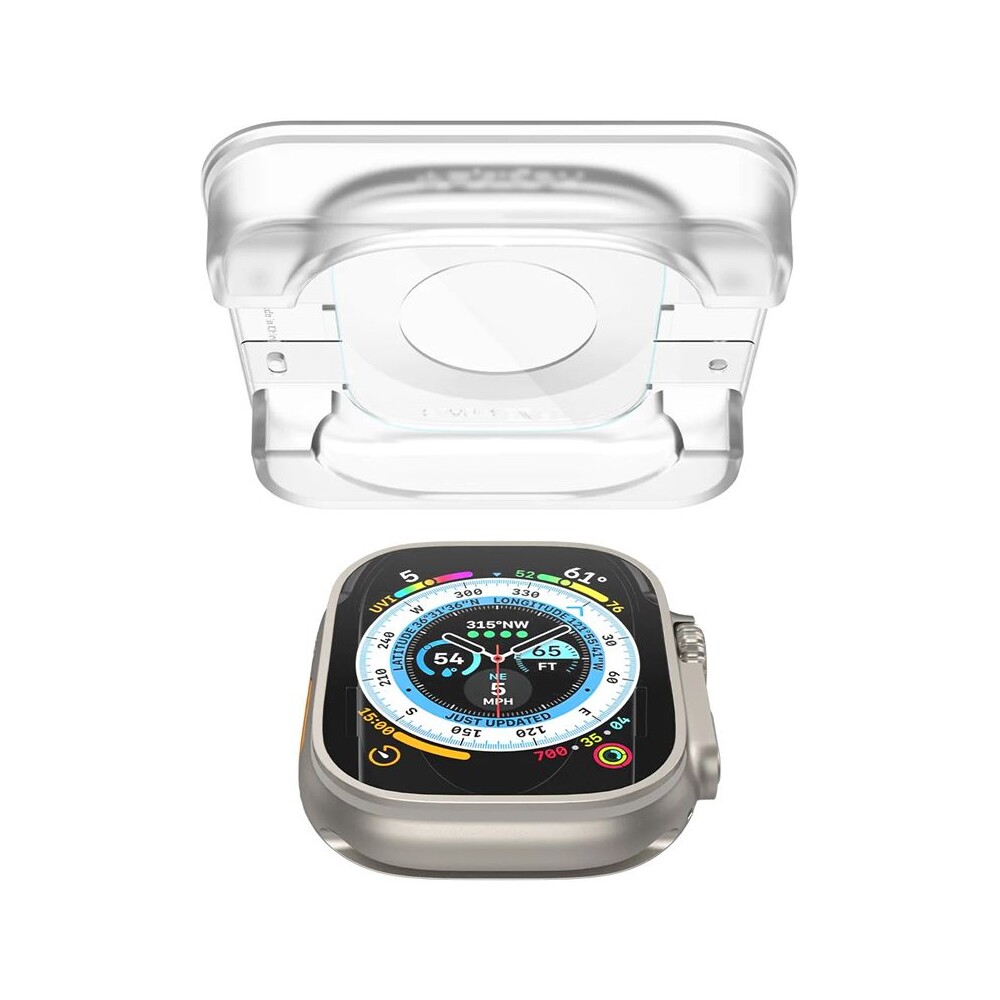 Spigen-Glass-EZ-Fit-2-Pack-sklo-Apple-Watch-Ultra-49mm-cire