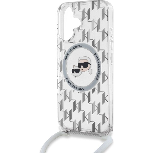 Karl-Lagerfeld-IML-Monogram-Crossbody-K-CH-Heads-MagSafe-kryt-pro-iPhone-16-ciry