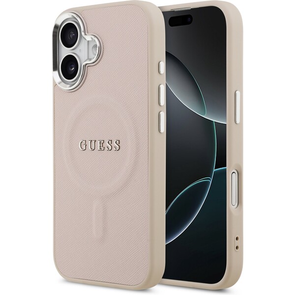 Guess-PU-Saffiano-MagSafe-kryt-iPhone-17-ruzovy