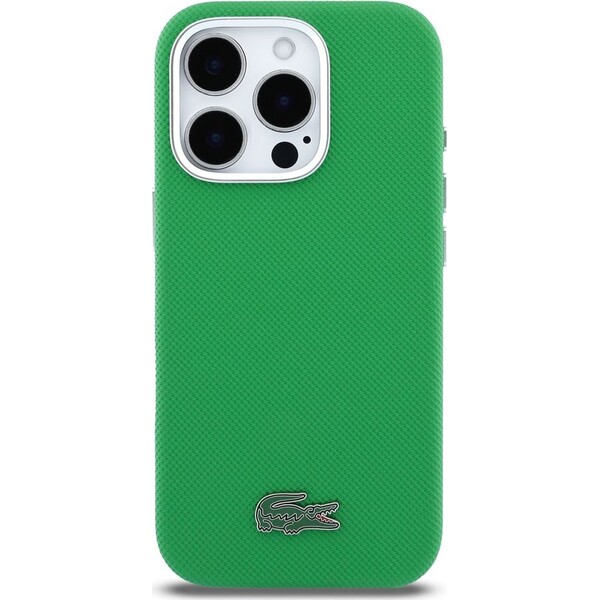 Lacoste-PVC-Iconic-Petit-Pique-Metal-Logo-MagSafe-kryt-iPhone-16-Pro-zeleny