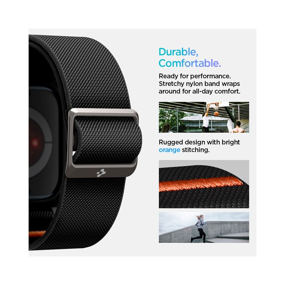 Spigen-Lite-Fit-Pro-reminek-s-krytem-Apple-Watch-10-11-46mm-matne-cerny
