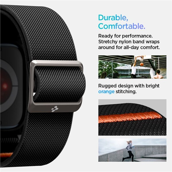 Spigen-Lite-Fit-Pro-reminek-s-krytem-Apple-Watch-10-11-46mm-matne-cerny