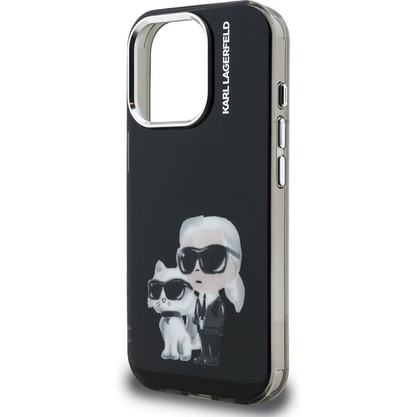Karl-Lagerfeld-IML-Aquarelle-Karl-and-Choupette-kryt-iPhone-15-Pro-Max-cerny