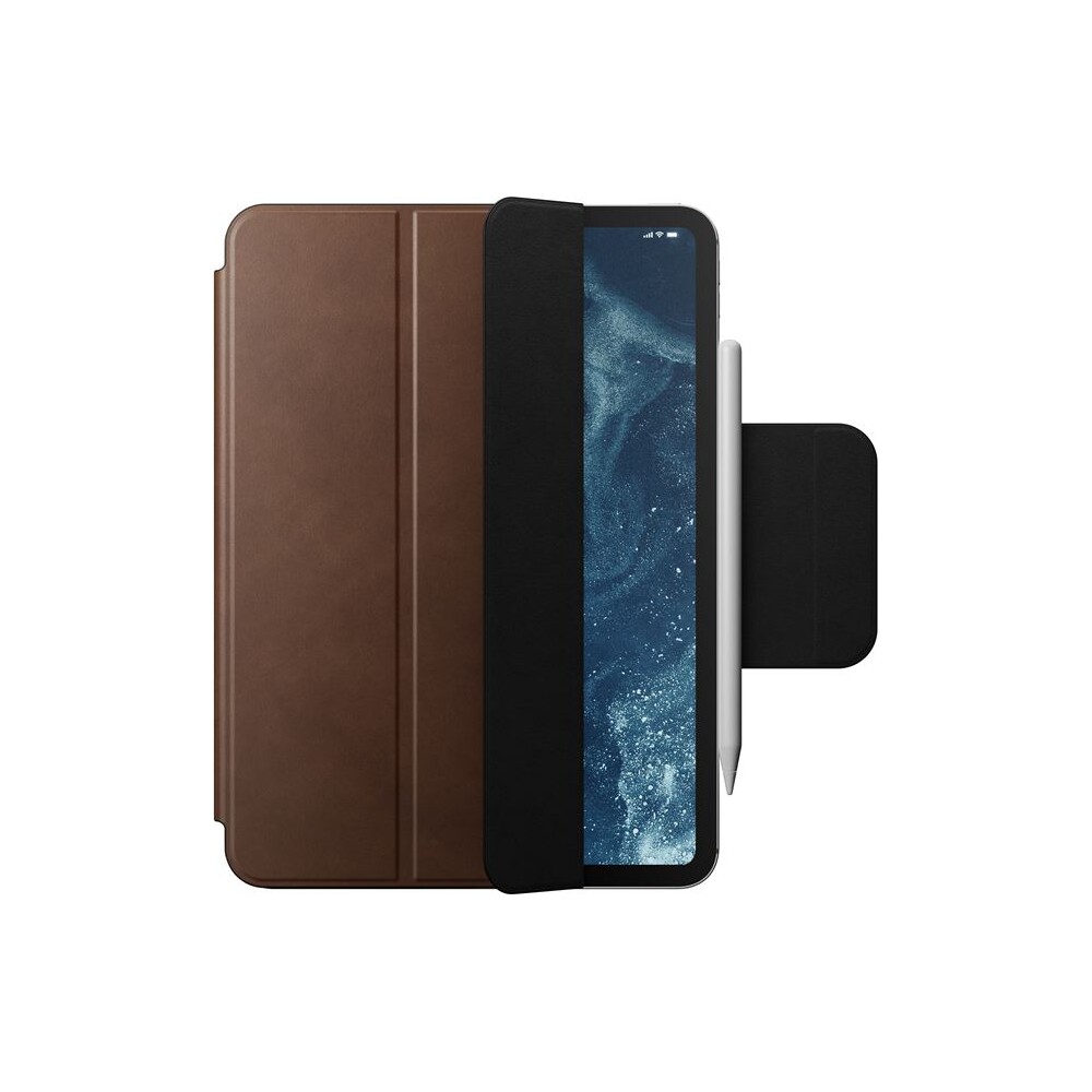 Nomad-Leather-Folio-pouzdro-pro-iPad-Pro-11-M4-M5-hnede