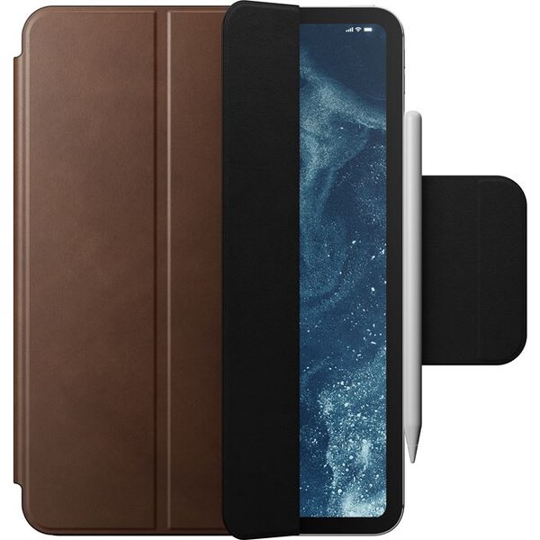 Nomad-Leather-Folio-pouzdro-pro-iPad-Pro-11-M4-M5-hnede