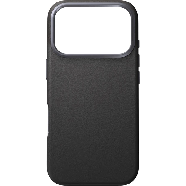 UNIQ-Lyden-Premium-Leatherette-MagClick-MagSafe-kryt-iPhone-17-Pro-Dallas-Black