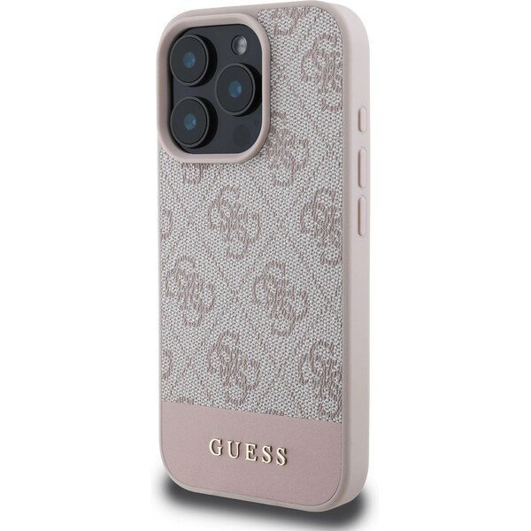 Guess-PU-4G-Stripe-kryt-iPhone-16-Pro-Max-ruzovy