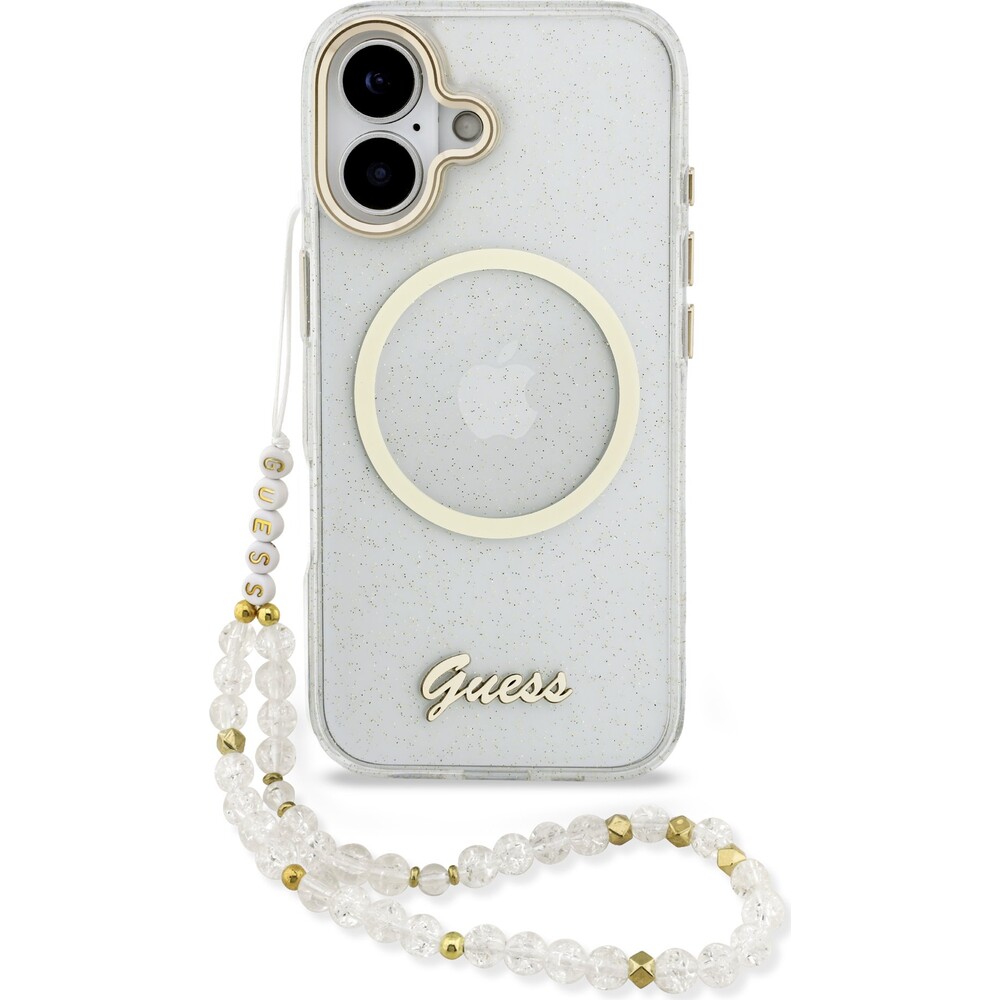 Guess-IML-Glitter-Script-Strap-MagSafe-kryt-iPhone-17-ciry