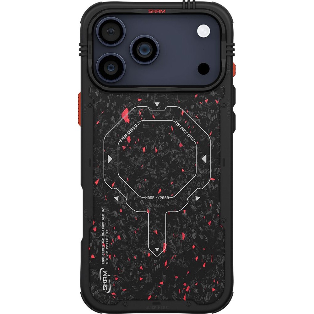 SKINARMA-Vektor-Mag-Charge-MagSafe-kryt-iPhone-17-Pro-Max-Black-Red
