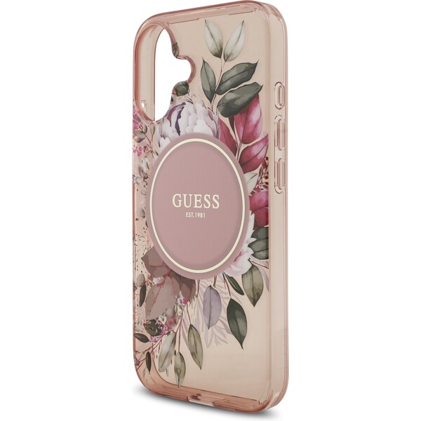 Guess-IML-Flowers-Strap-MagSafe-kryt-iPhone-17-ruzovy