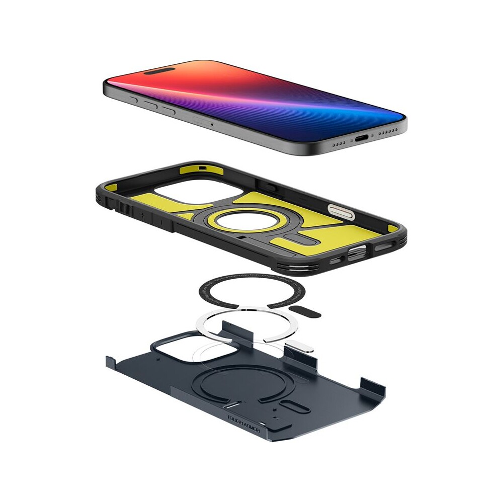 Spigen-Tough-Armor-T-MagSafe-kryt-iPhone-16-Pro-Max-modry