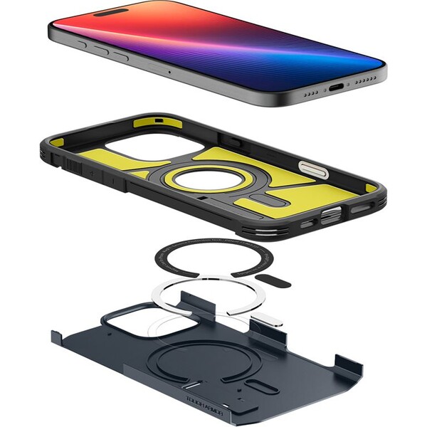 Spigen-Tough-Armor-T-MagSafe-kryt-iPhone-16-Pro-Max-modry