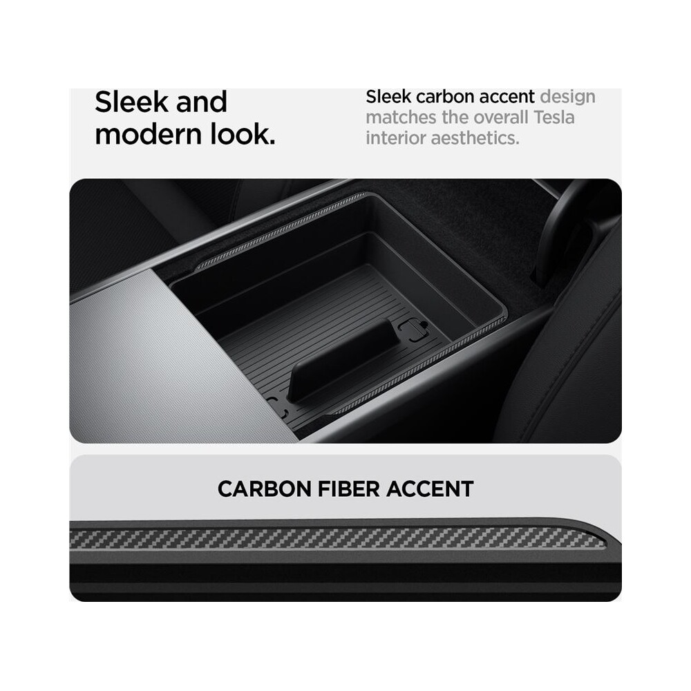 Spigen-Armrest-Console-organizer-Tesla-Model-3-2024-cerny