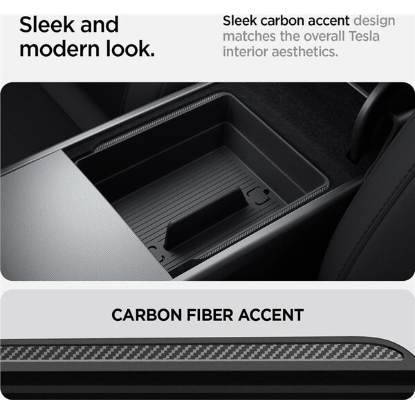 Spigen-Armrest-Console-organizer-Tesla-Model-3-2024-cerny