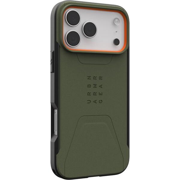 UAG-Civilian-Magsafe-kryt-iPhone-17-Pro-Max-zeleny-oranzovy