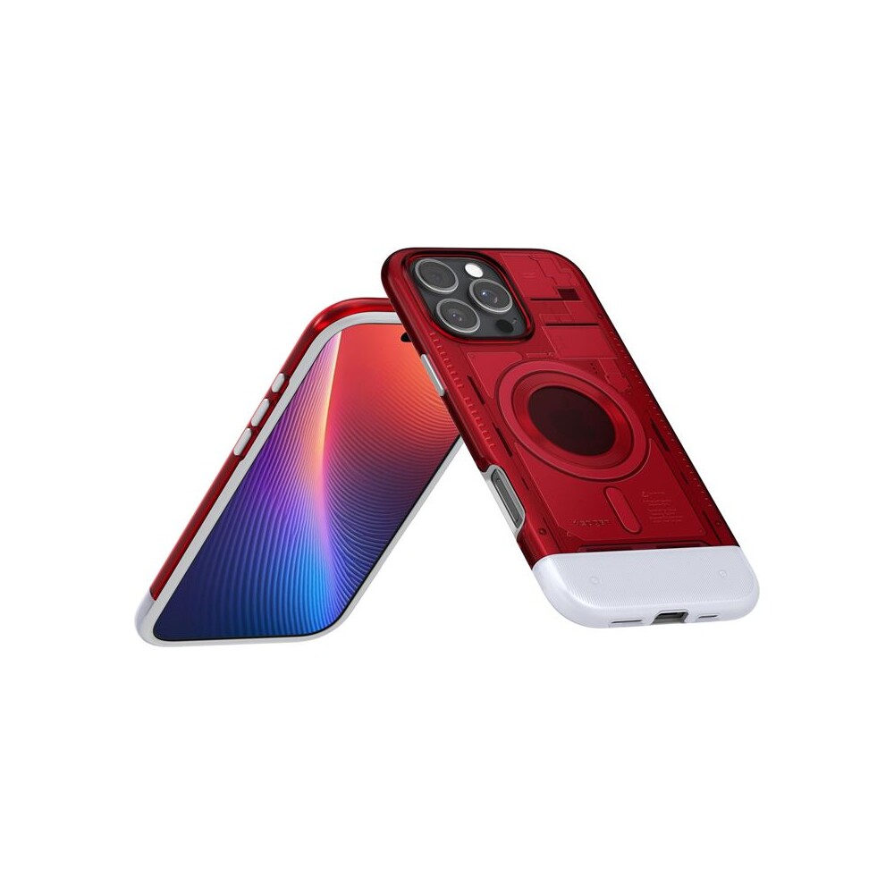 Spigen-Classic-C1-MagSafe-kryt-iPhone-16-Pro-Max-ruby