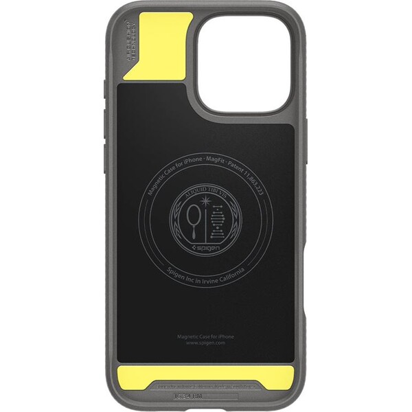 Spigen-Rugged-Armor-MagSafe-kryt-iPhone-16-Pro-gray