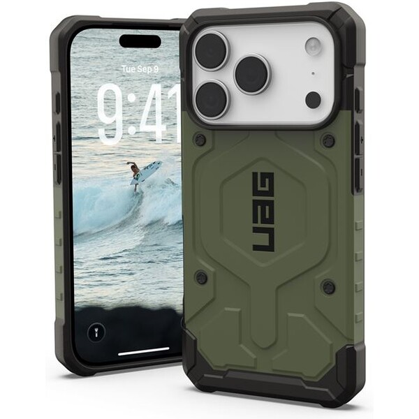 UAG-Pathfinder-Magsafe-kryt-iPhone-17-Pro-zeleny