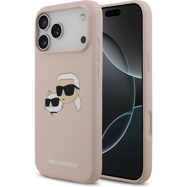 Karl-Lagerfeld-Liquid-Silicone-Double-Heads-MagSafe-kryt-iPhone-17-Pro-Max-ruzovy