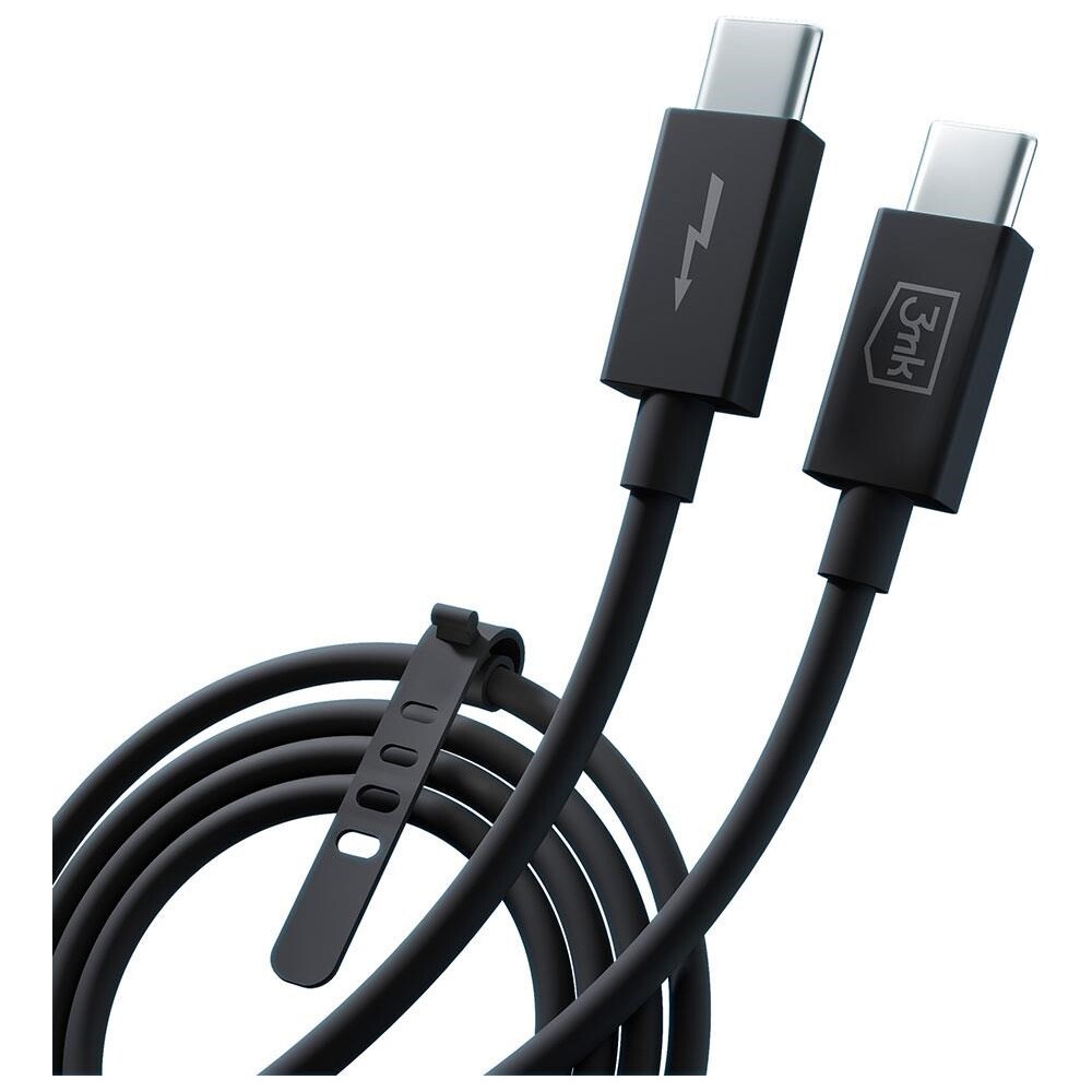 3mk-Hyper-ThunderBolt-Cable-USB-C-USB-C-napajeci-kabel-240W-1m-cerny