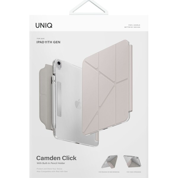 UNIQ-Camden-Click-2025-pouzdro-iPad-11-2025-iPad-10-9-2022-bezove