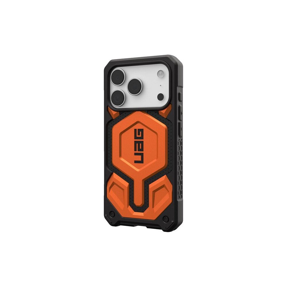 UAG-Monarch-Pro-MagSafe-Kevlar-kryt-iPhone-17-Pro-Max-oranzovy