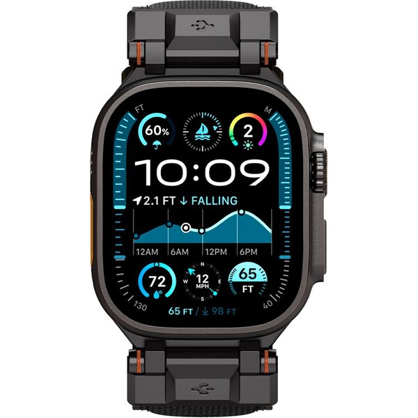 Spigen-DuraPro-Armor-reminek-Apple-Watch-Ultra-49-46-45-44-42mm-cerny