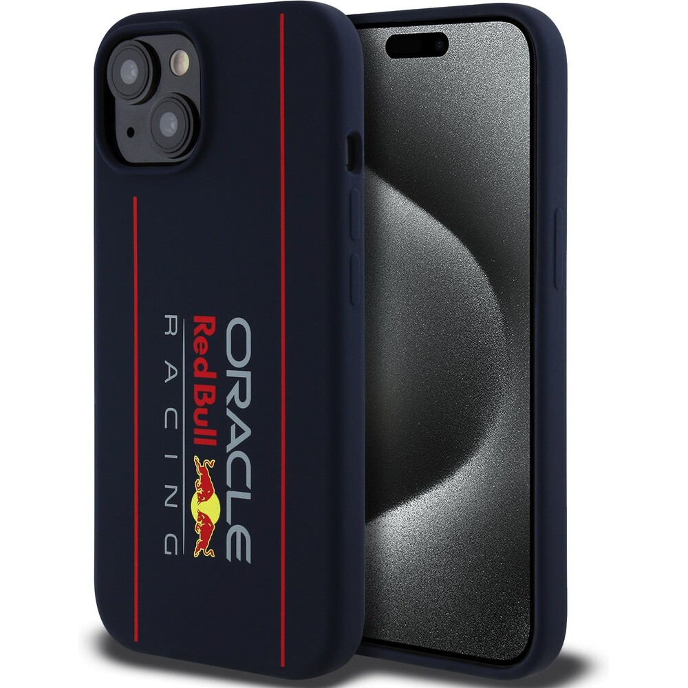 Oracle-Red-Bull-Racing-Silicone-Vertical-Logo-MagSafe-kryt-iPhone-15-modry