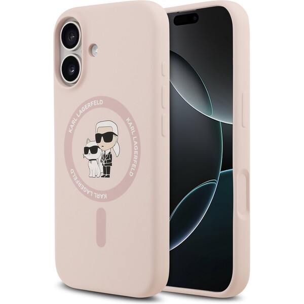 Karl-Lagerfeld-Liquid-Silicone-Karl-and-Choupette-MagSafe-kryt-iPhone-17-ruzovy