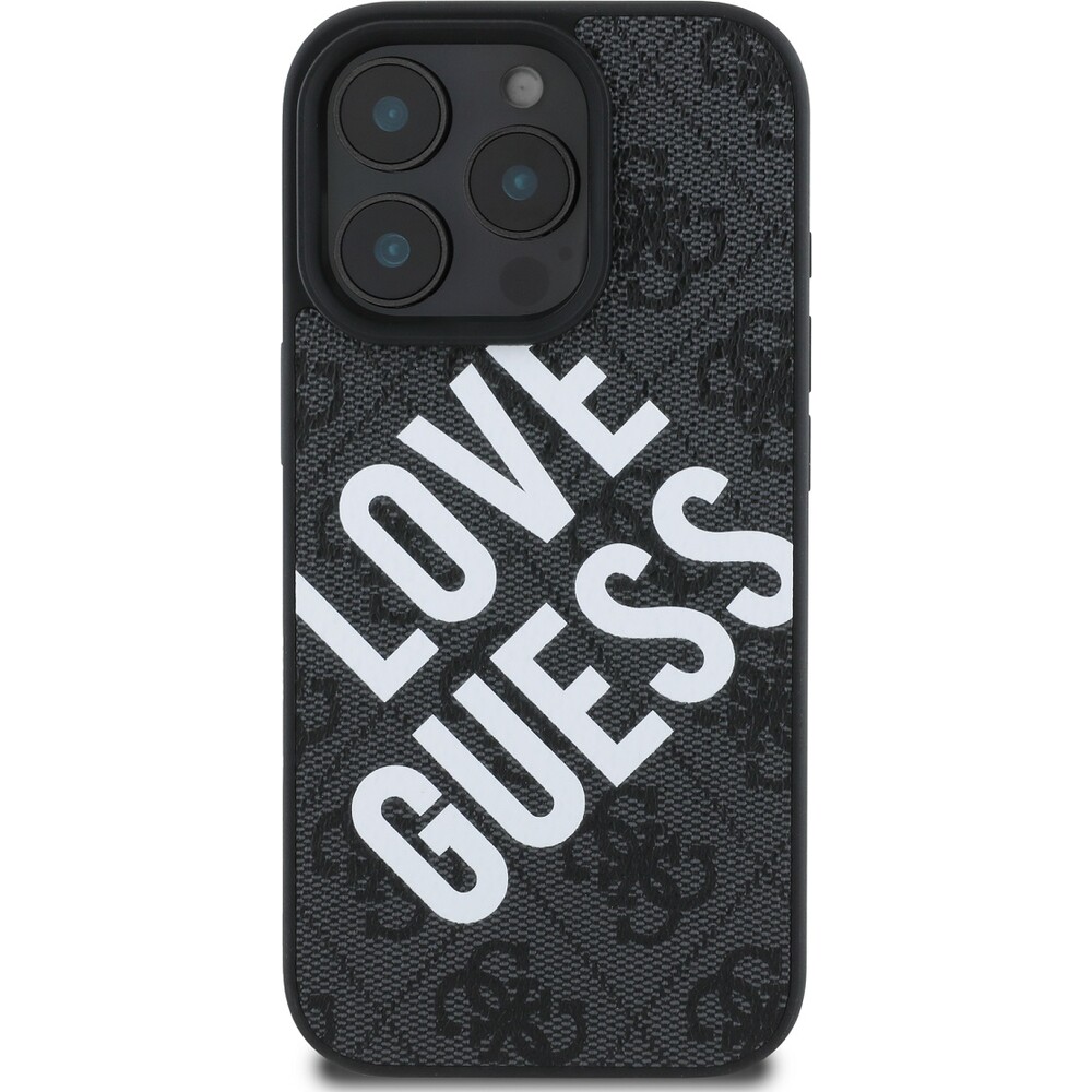 Guess-PU-Leather-4G-Big-Love-Logo-MagSafe-kryt-iPhone-16-Pro-cerny