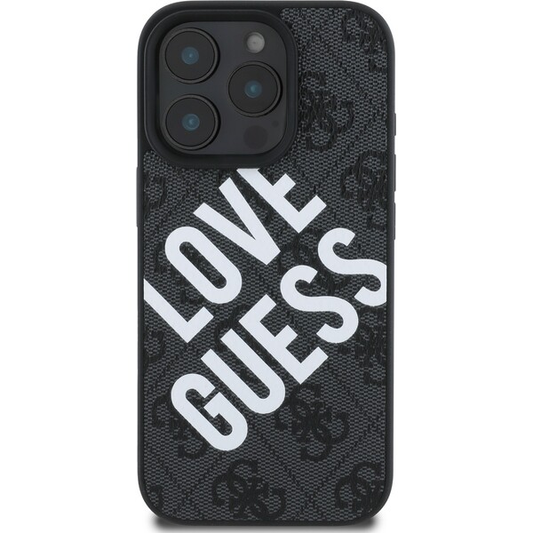Guess-PU-Leather-4G-Big-Love-Logo-MagSafe-kryt-iPhone-16-Pro-cerny
