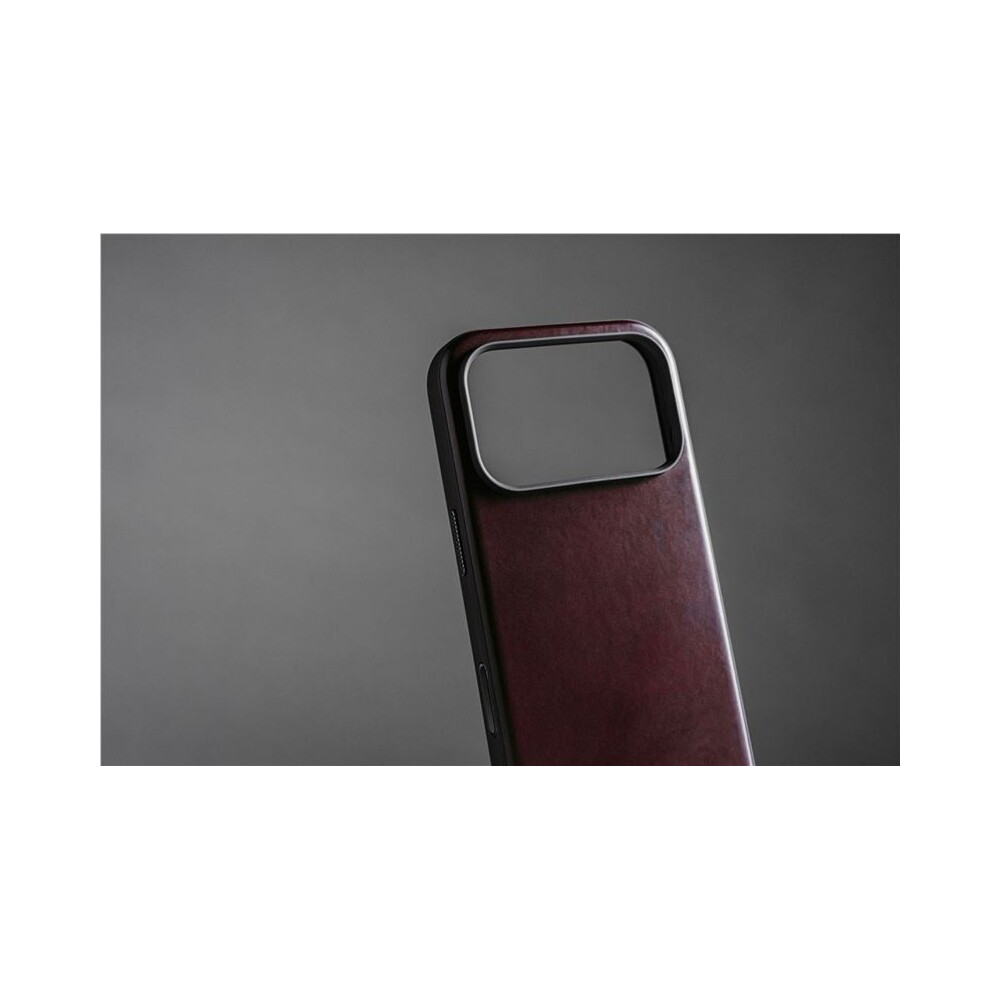 Nomad-Modern-Leather-Case-Horween-MagSafe-kozeny-kryt-iPhone-17-Pro-Max-Burgundy