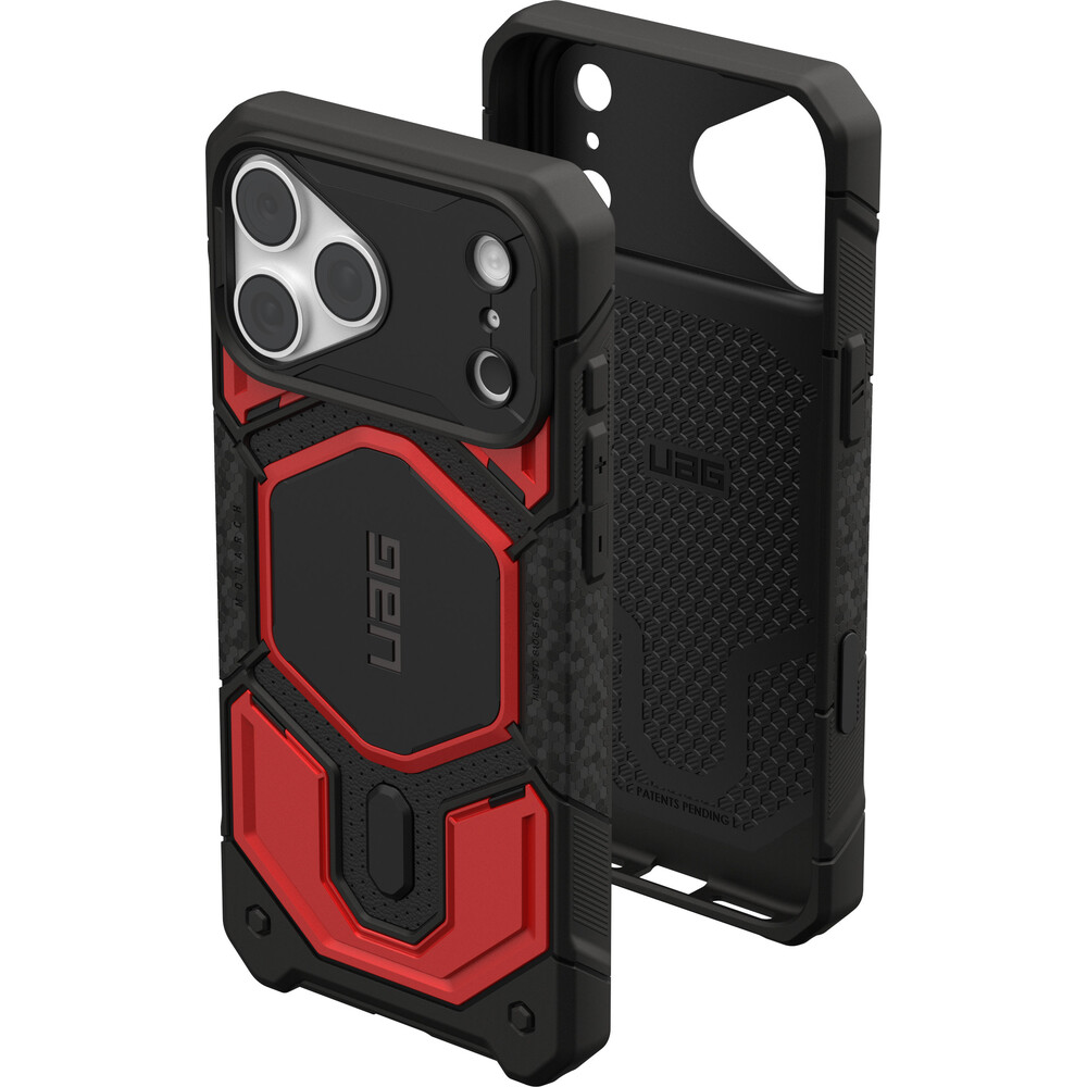 UAG-Monarch-Pro-MagSafe-kryt-iPhone-18-Pro-Max-17-Pro-Max-cerny-cerveny