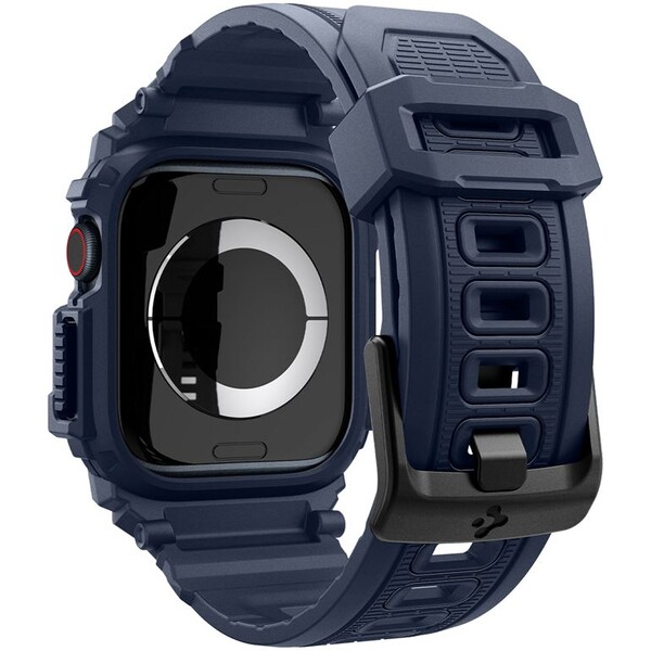Spigen-Rugged-Armor-Pro-reminek-s-pouzdrem-Apple-Watch-10-11-46mm-modry