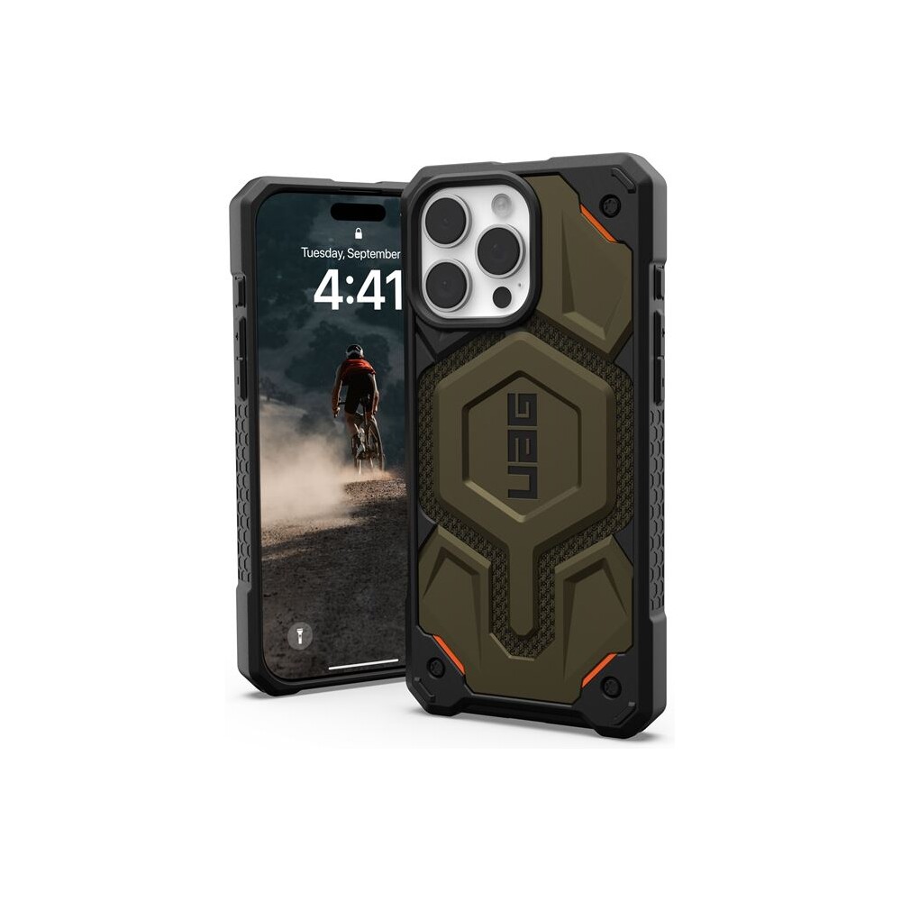 UAG-Monarch-Pro-Magsafe-Kevlar-kryt-iPhone-16-Pro-Max-zeleny