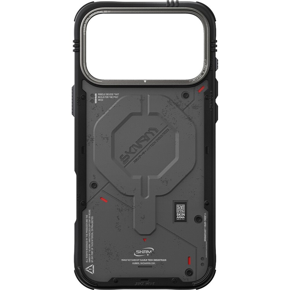 SKINARMA-Vigor-Mag-Charge-MagSafe-kryt-iPhone-17-Pro-Charcoal