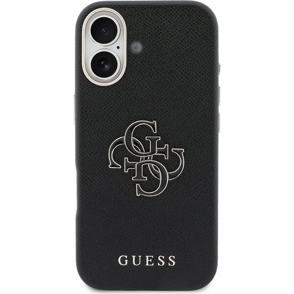 Guess-PU-Resin-Logo-kryt-iPhone-17-cerny