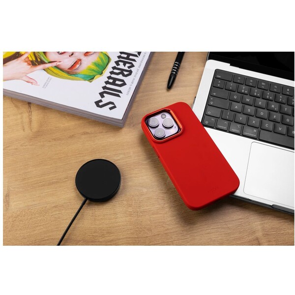 FIXED-MagFlow-silikonovy-kryt-s-MagSafe-Apple-iPhone-17-cerveny