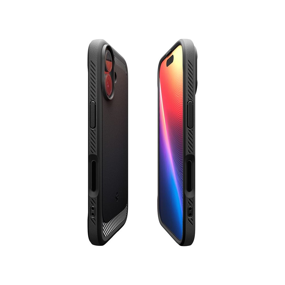 Spigen-Rugged-Armor-MagSafe-kryt-iPhone-17-matte-black