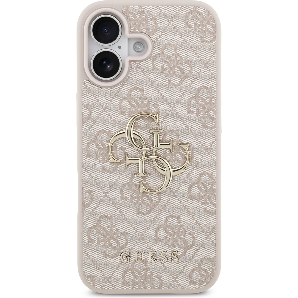 Guess-PU-4G-Metal-Logo-kryt-iPhone-17-ruzovy