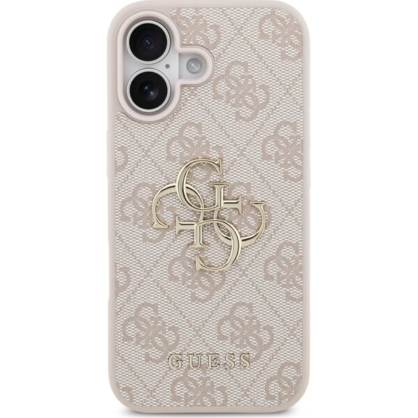 Guess-PU-4G-Metal-Logo-kryt-iPhone-17-ruzovy