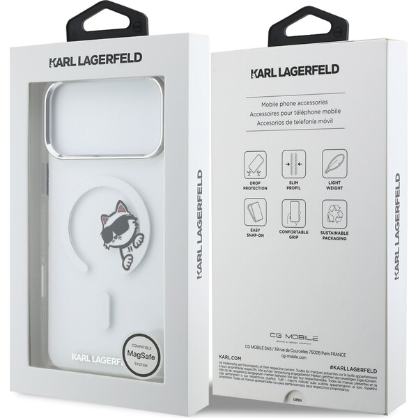 Karl-Lagerfeld-IML-Choupette-Peekaboo-MagSafe-kryt-iPhone-17-Pro-Max-ciry