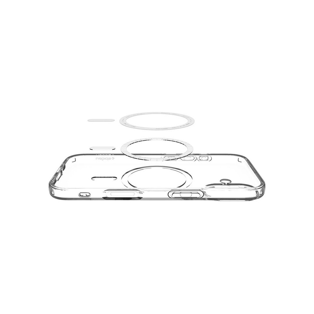 Spigen-Liquid-Crystal-MagSafe-kryt-iPhone-17-clear-white