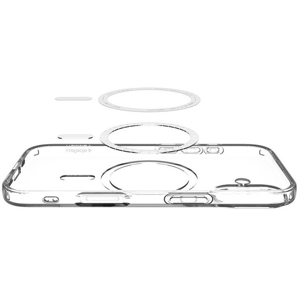 Spigen-Liquid-Crystal-MagSafe-kryt-iPhone-17-clear-white