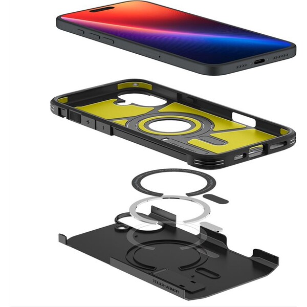 Spigen-Tough-Armor-MagSafe-kryt-iPhone-16-black
