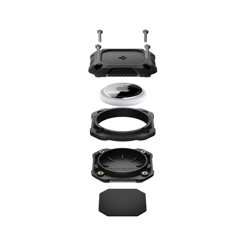 Spigen-Tough-Armor-IP67-vodeodolne-pouzdro-pro-Apple-AirTag-black-4-ks-
