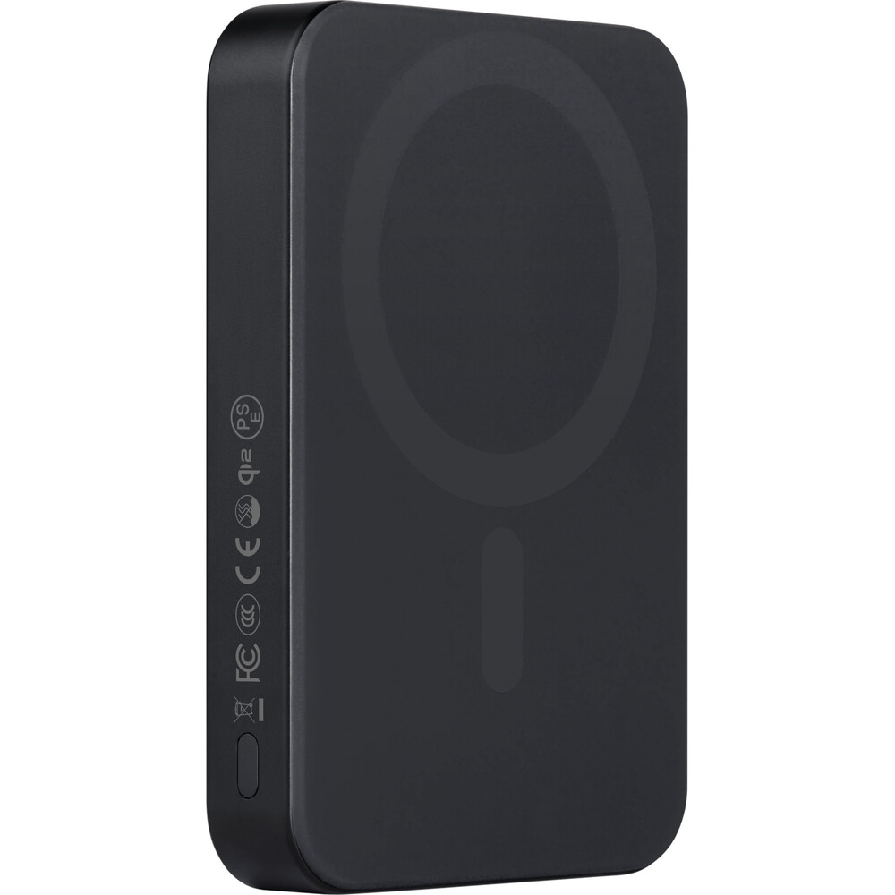 Pitaka-Powerbanka-15W-10000mAh-Qi2-MagSafe-Black-Grey