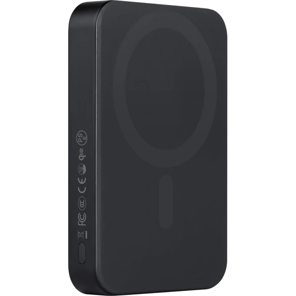 Pitaka-Powerbanka-15W-10000mAh-Qi2-MagSafe-Black-Grey